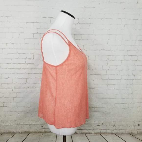 Project Social T Pink Bella Mesh Strappy Tank - Picture 3 of 6